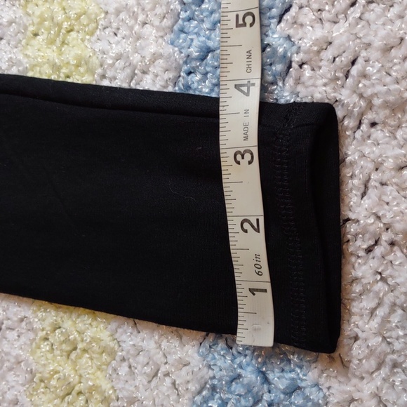 NWT Orvis Small Black High Rise Soft Fleece Wide Waistband Cozy Legging - Picture 7 of 16